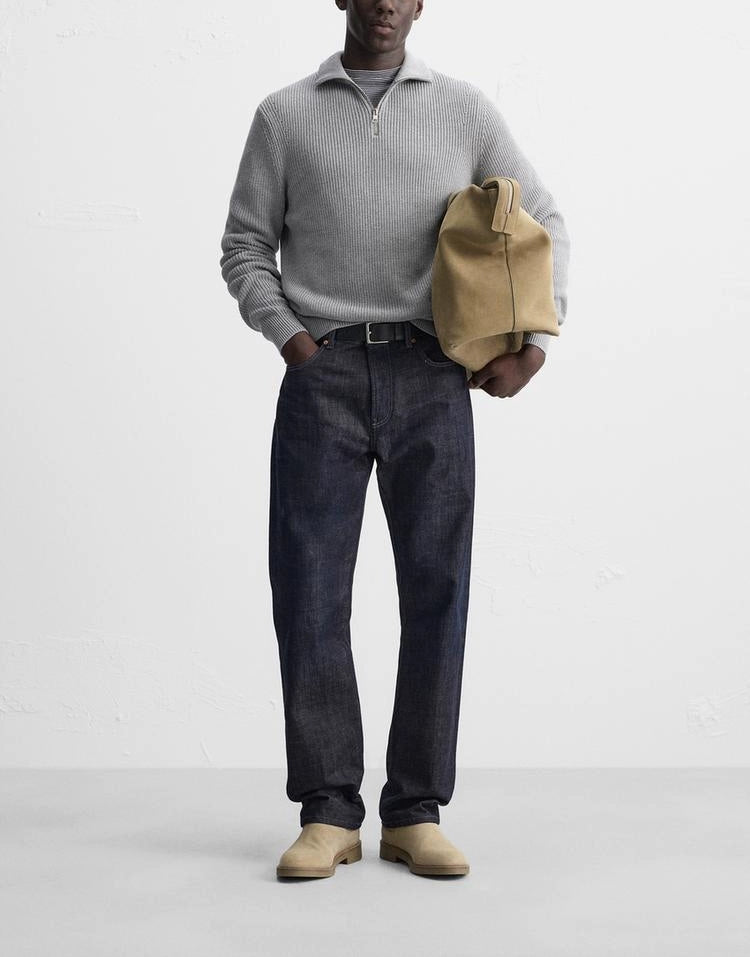 Moderner Half-Zipper