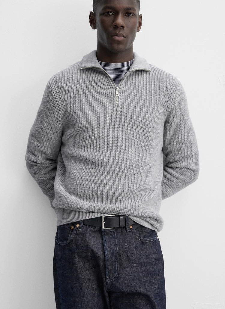 Moderner Half-Zipper