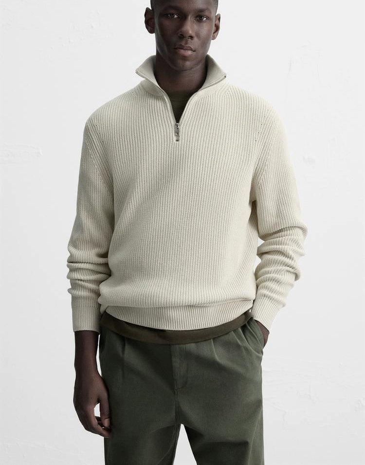 Moderner Half-Zipper