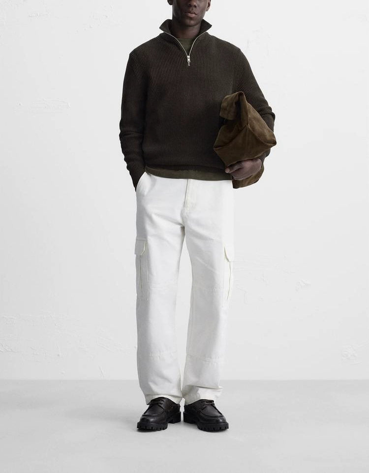 Moderner Half-Zipper
