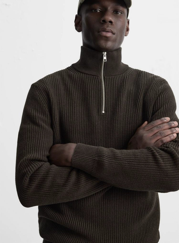Moderner Half-Zipper