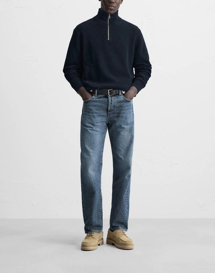 Moderner Half-Zipper