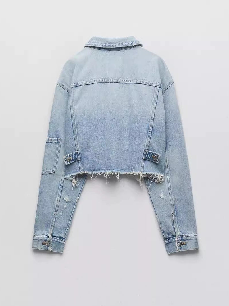 Stylische Jeans Jacke
