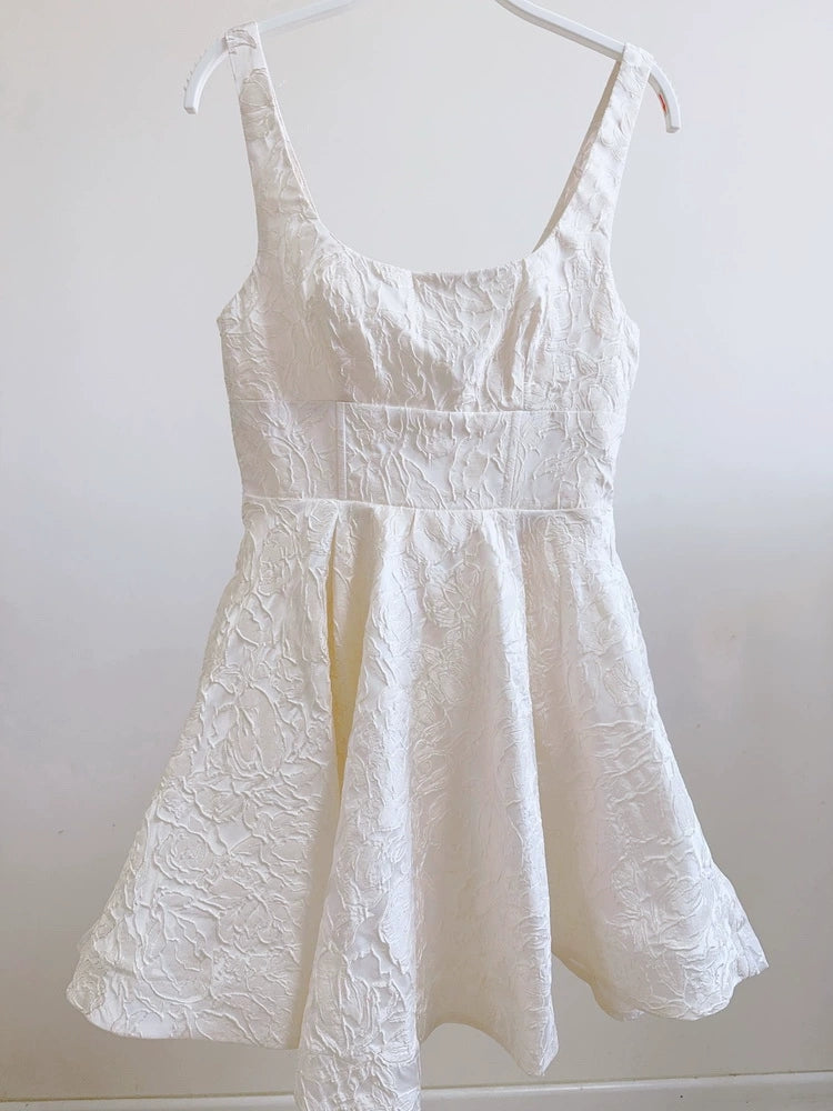 White Short Dress