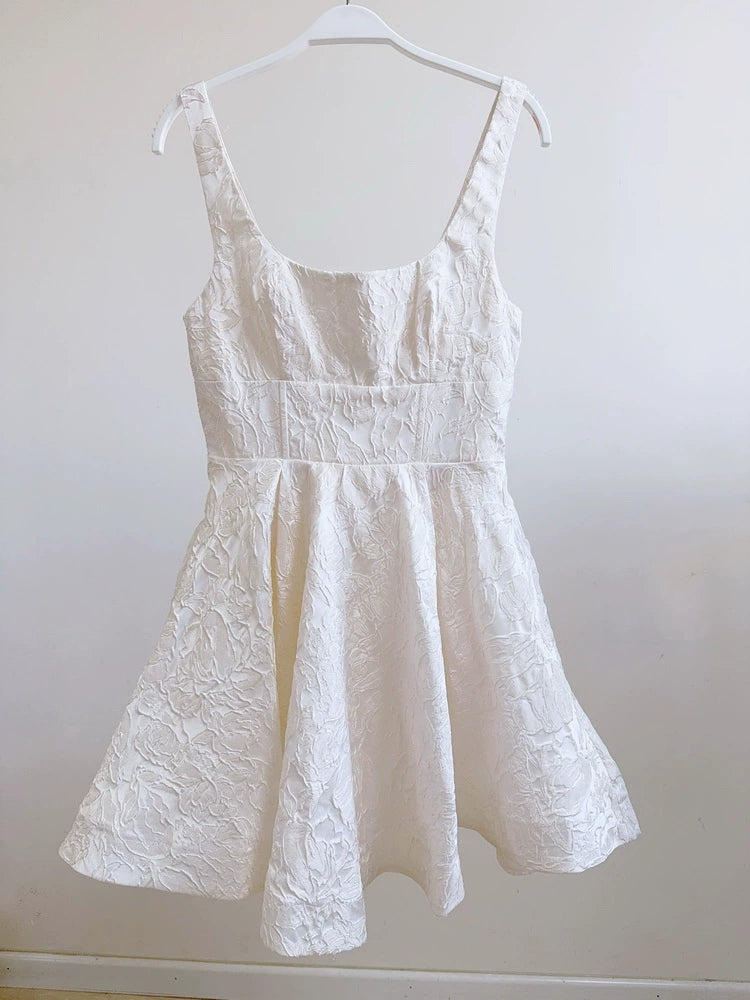 White Short Dress