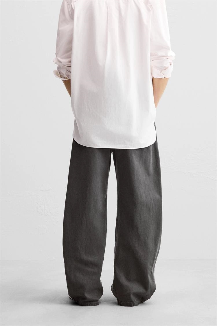 Oversized Grey Jeans