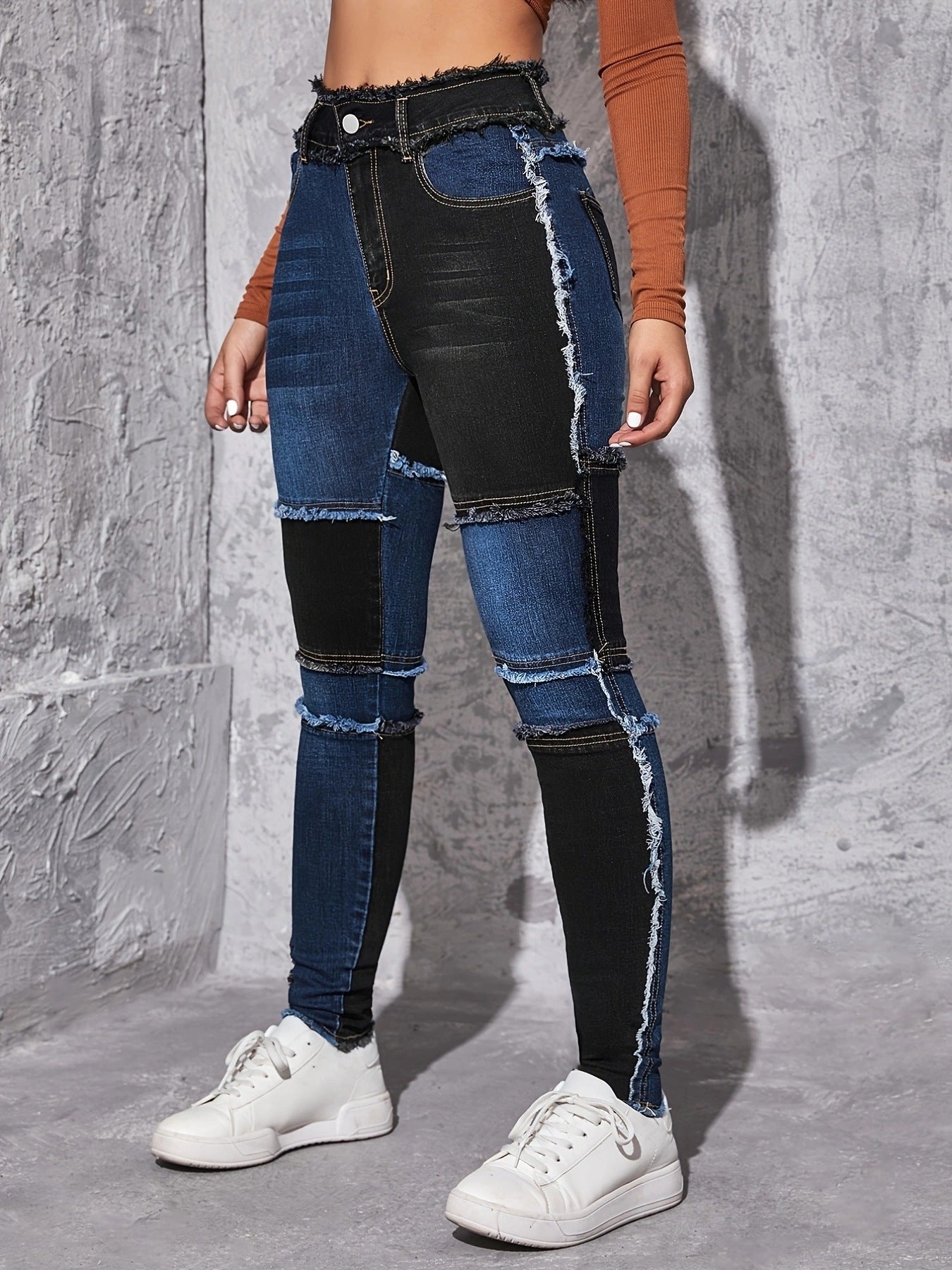 Patchwork Jeans