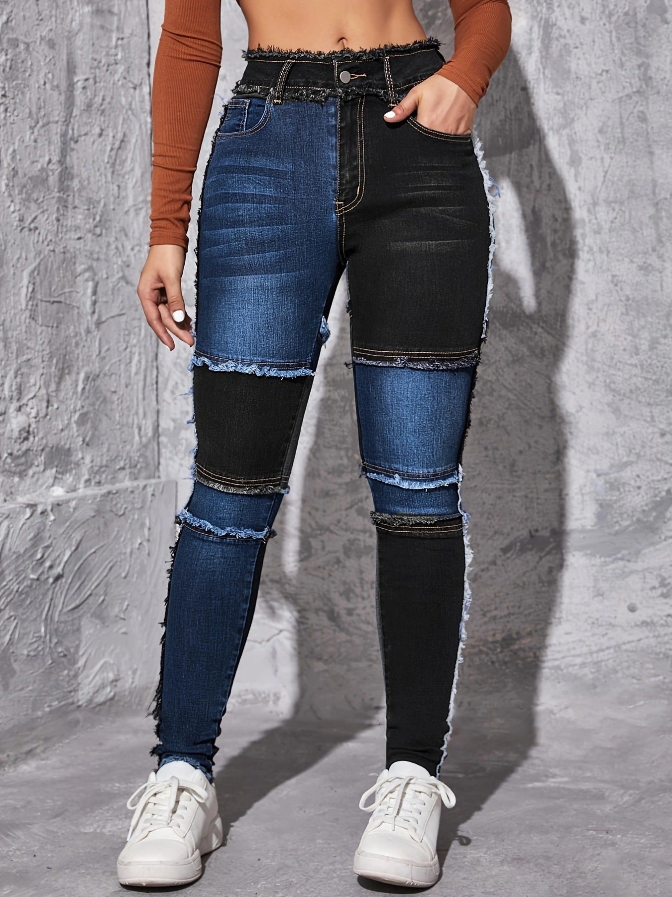 Patchwork Jeans