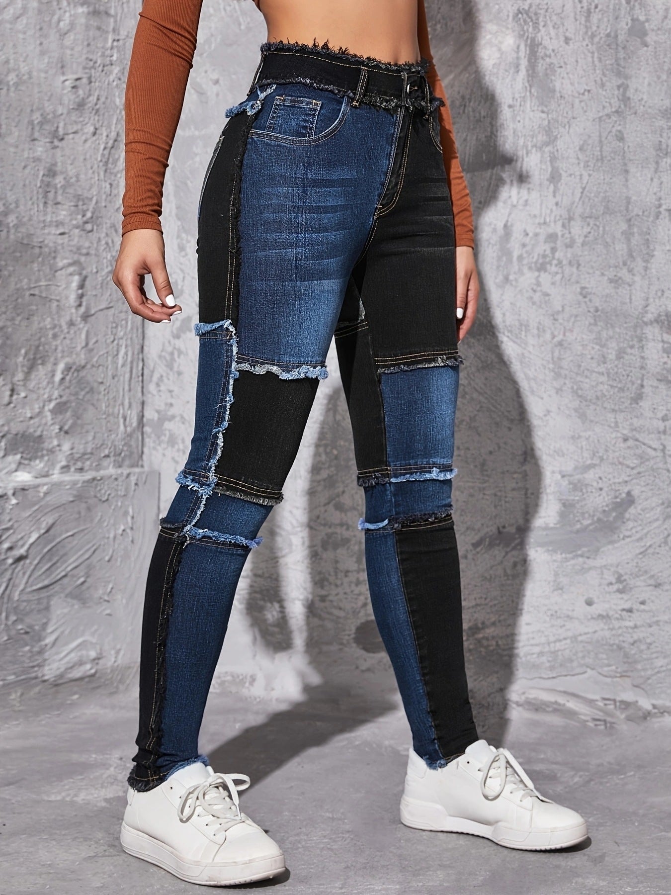 Patchwork Jeans