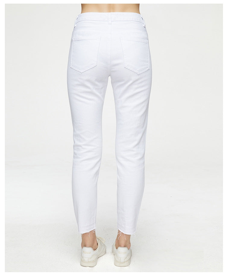 White Ripped Jeans