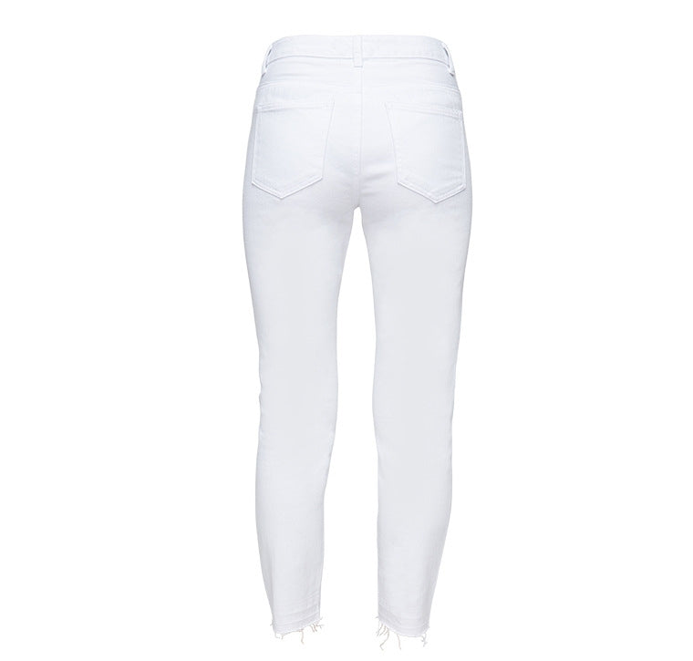 White Ripped Jeans