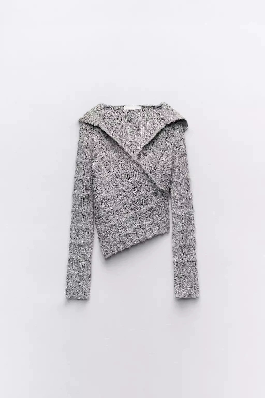 Asymmetric Knit Sweater