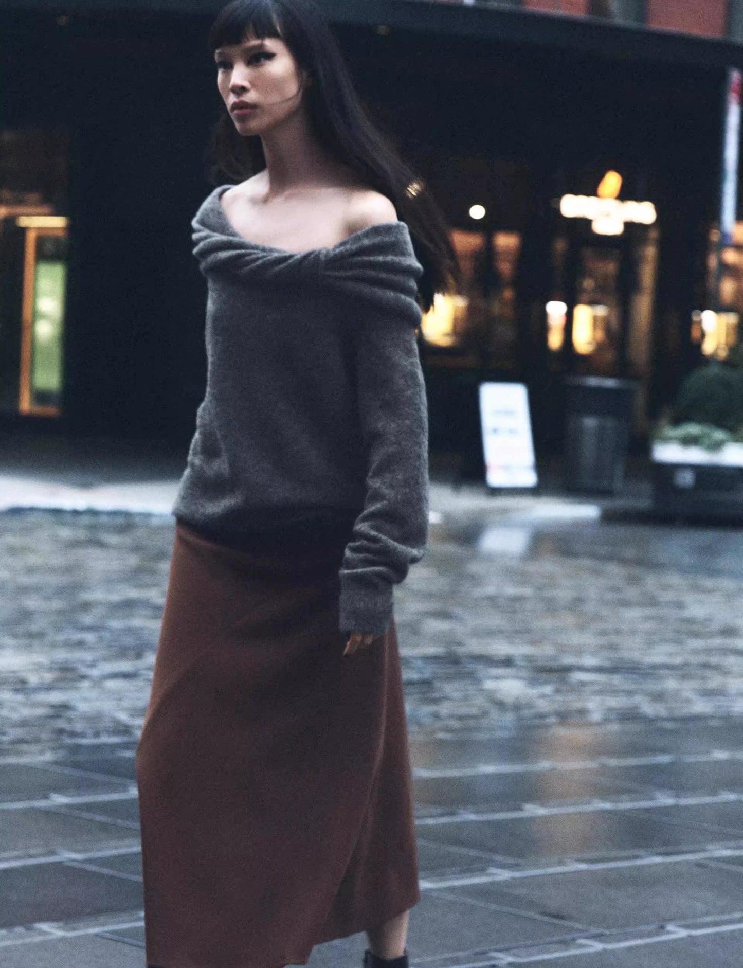 Asymmetric Sweater 'Luna'