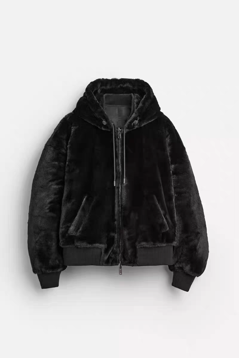 Teddy-Bomber Jacket