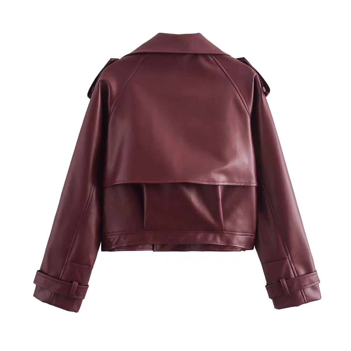 Rock-Chic Leather Jacket