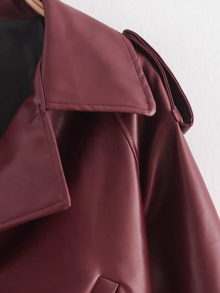 Rock-Chic Leather Jacket