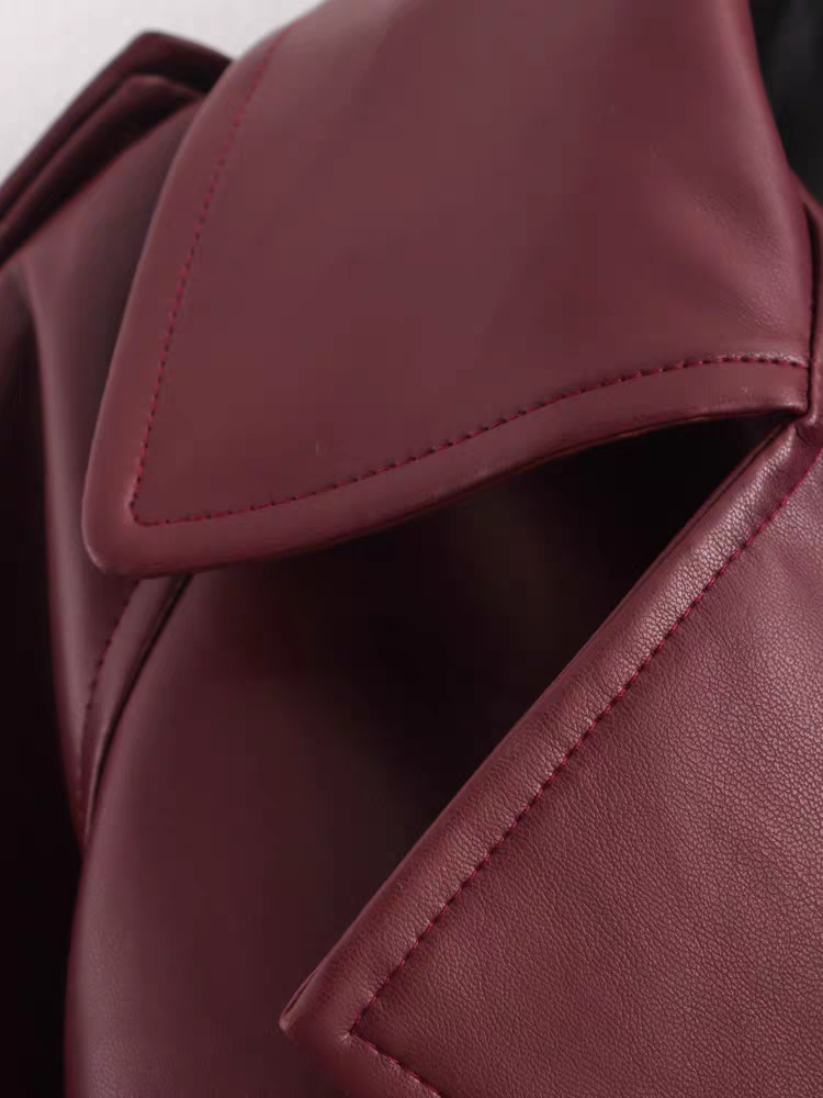 Rock-Chic Leather Jacket