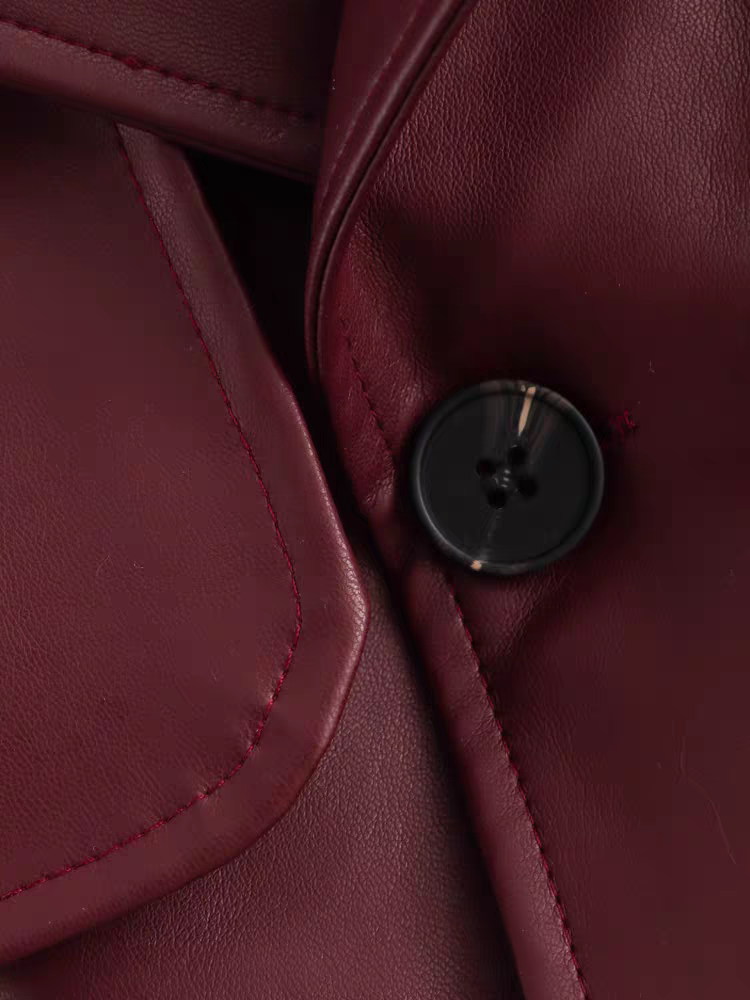 Rock-Chic Leather Jacket