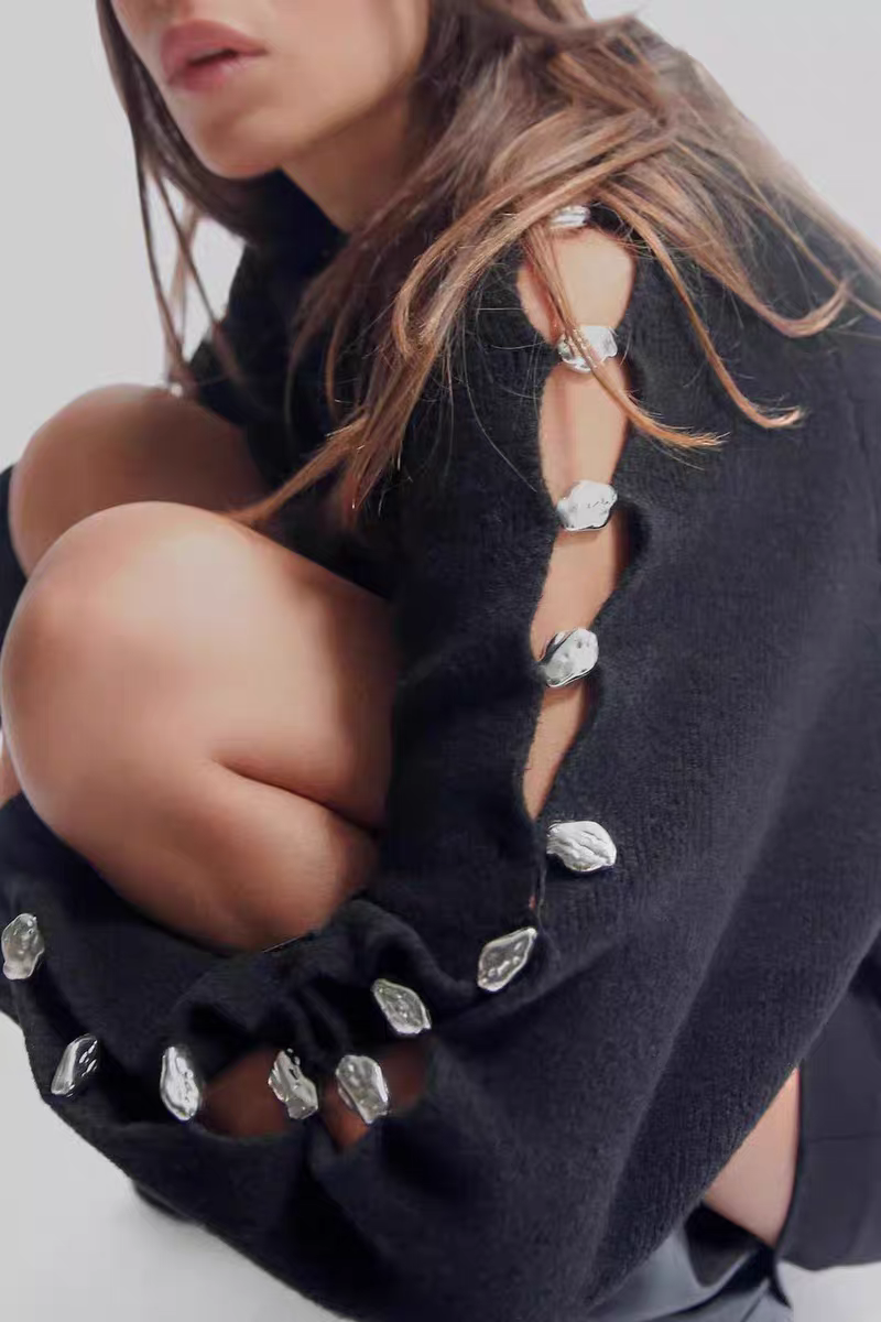 Edgy Knit Top