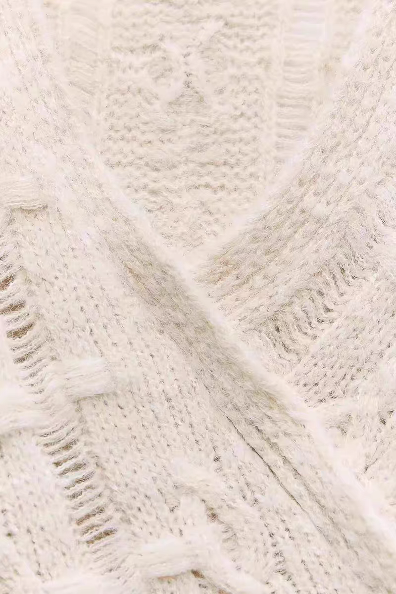 Cozy Cream Knit Sweater