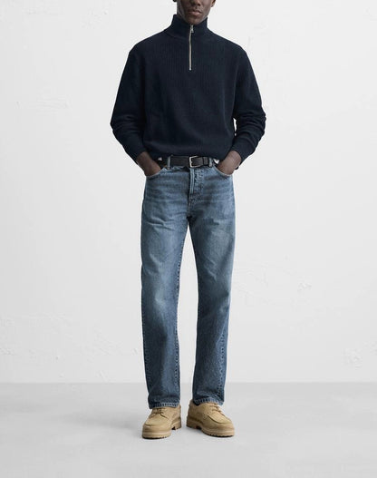 Moderner Half-Zipper
