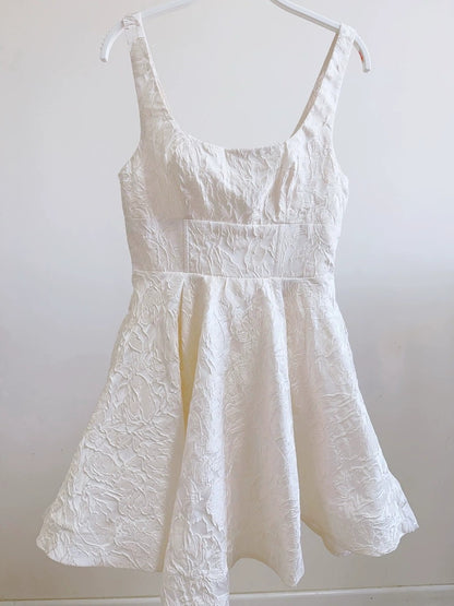 White Short Dress