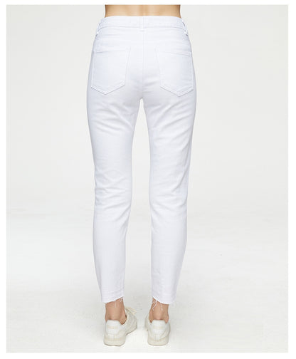 White Ripped Jeans