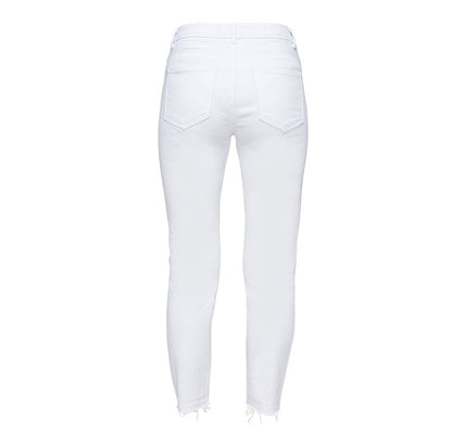 White Ripped Jeans