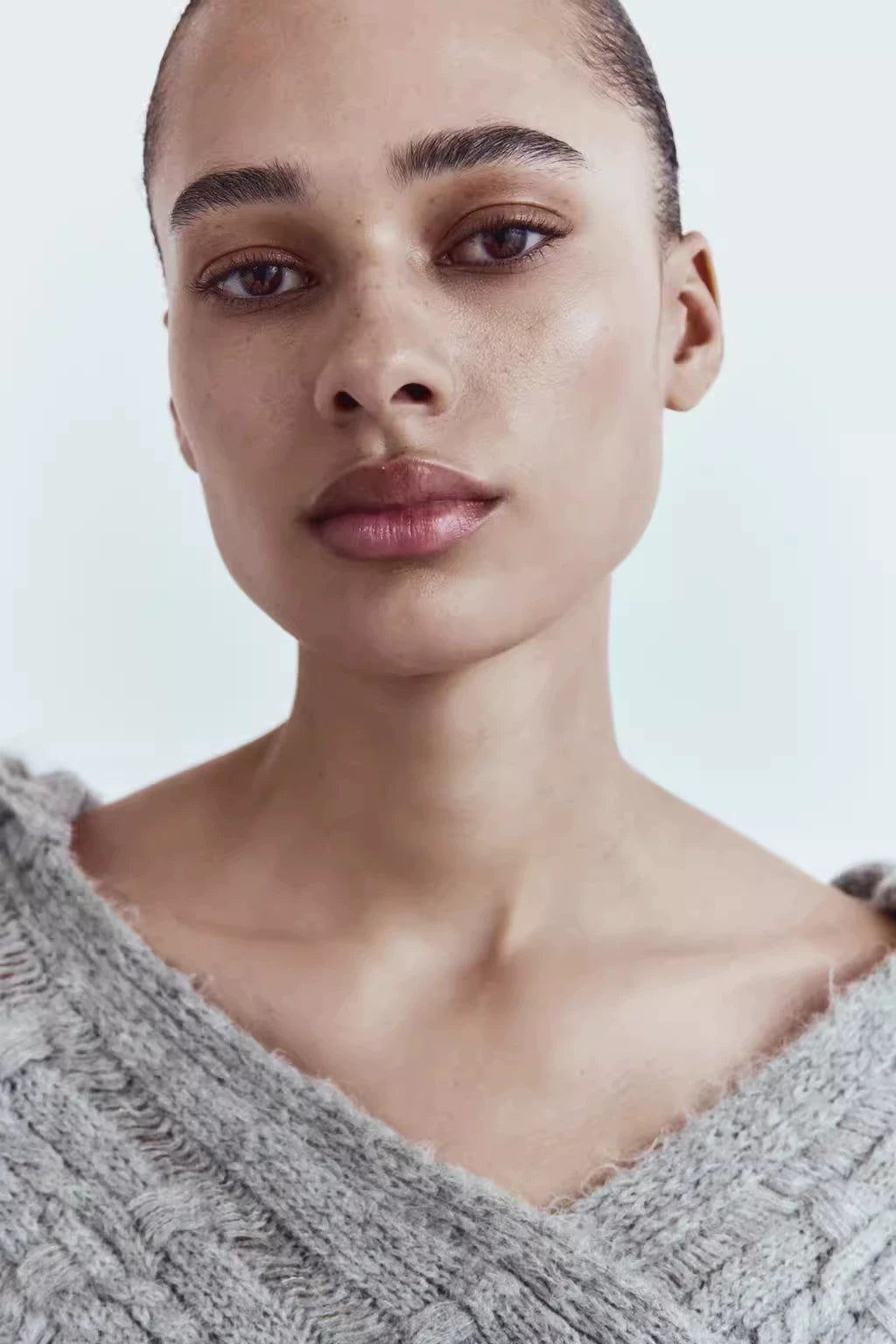 Asymmetric Knit Sweater