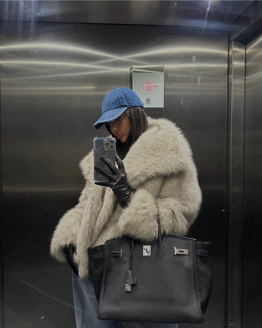 Viraler Faux Fur Coat