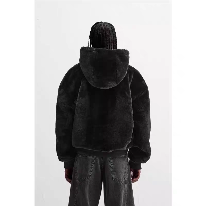 Teddy-Bomber Jacket