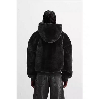 Teddy-Bomber Jacket