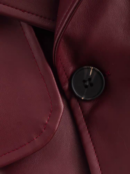 Rock-Chic Leather Jacket