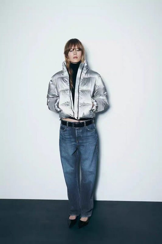 Silver Woman Puffer