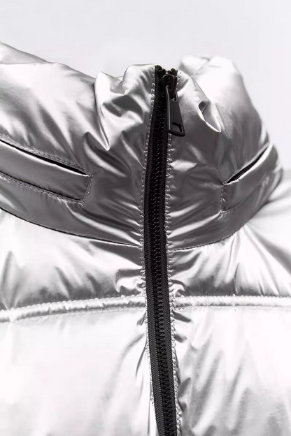 Silver Woman Puffer