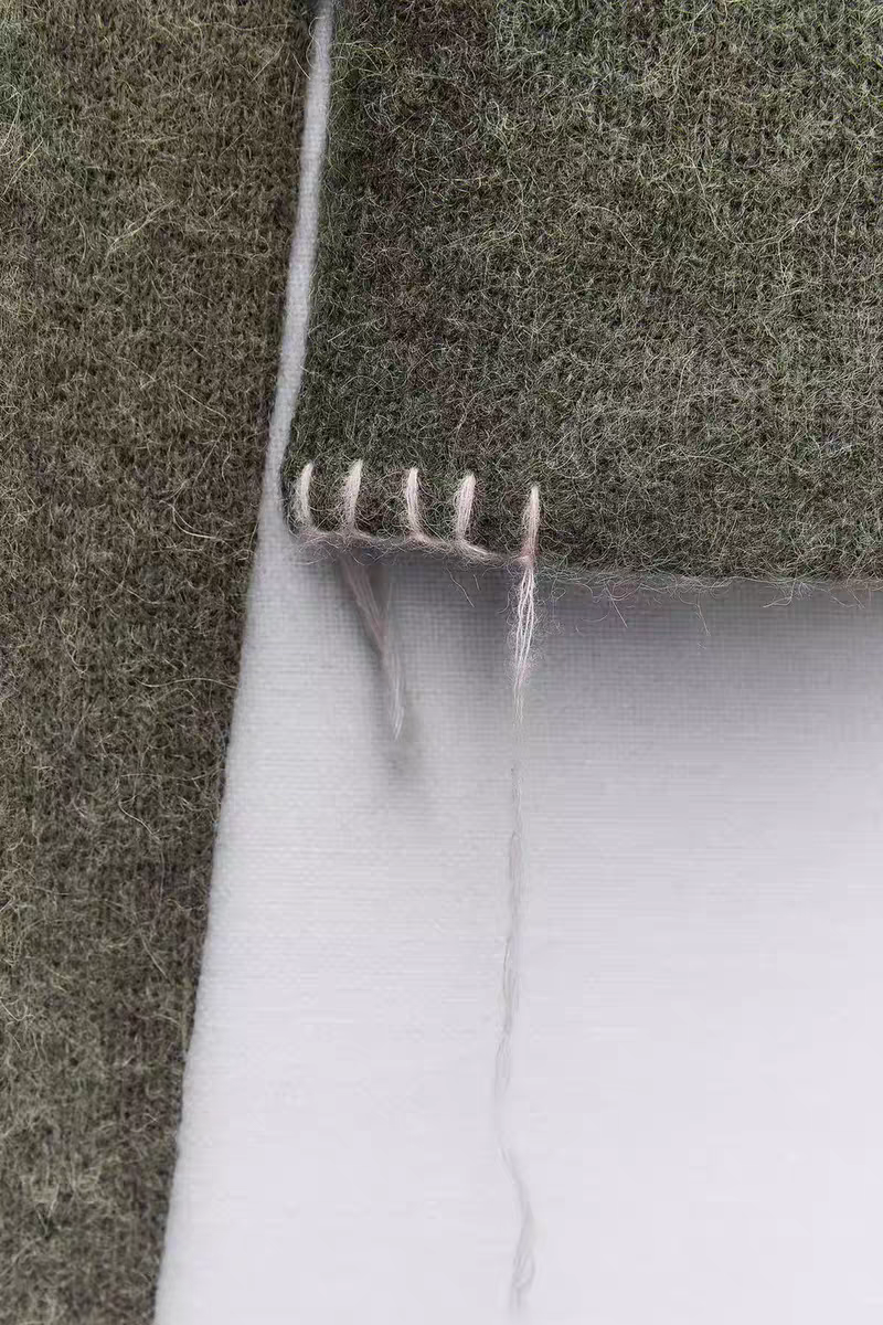 Moss Cropped Sweater