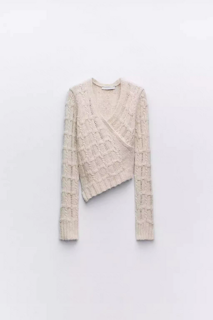 Cozy Cream Knit Sweater